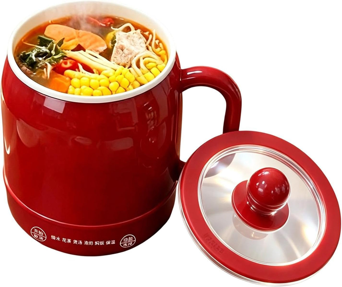 Soup Pot | 6-in-1 800ml Ergonomic Handle Non-Stick Touch Control Cookware